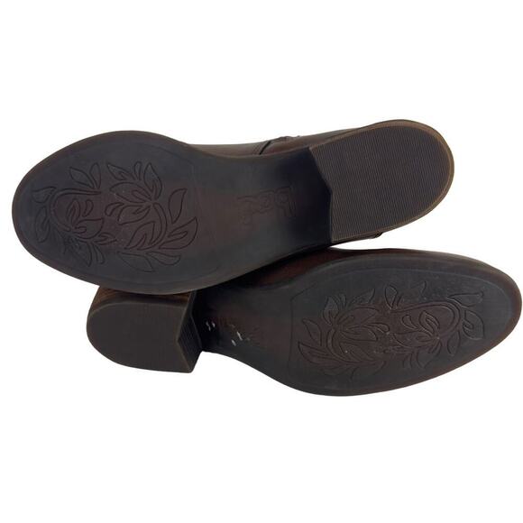 B.O.C. LYDIA BACK BELT COMFORT BOOTIE IN BROWN NWOB WOMEN'S SIZE 9.5M - Picture 10 of 13